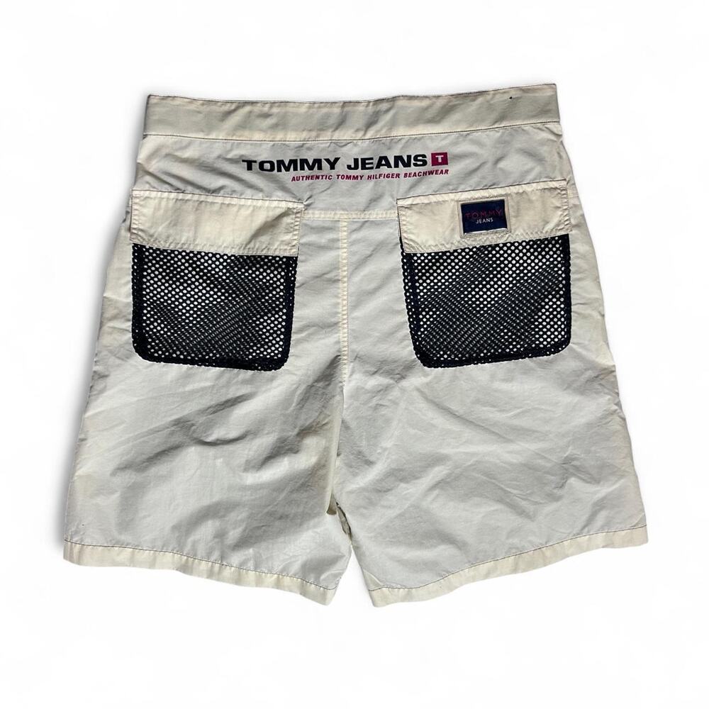 Tommy Hilfiger Jeans Colorblock Baggy Swim Trunks Bathing Suit Short Bottoms XL
